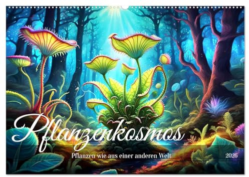Pflanzenkosmos - Pflanzen wie aus einer anderen Welt (Wandkalender 2026 DIN A2 quer), CALVENDO Monatskalender: Eine Reise durch die Geheimnisse des Pflanzenuniversums. (CALVENDO Natur)