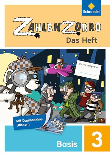 Zahlenzorro - Das Heft: Basisheft 3