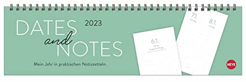 Zettelabreiß-Memo Wochenquerplaner 2023. Praktischer Tischquerkalender mit Kästchen zum Heraustrennen. Schicker Tischkalender 2023 fürs Büro. Wochenplaner für den Schreibtisch