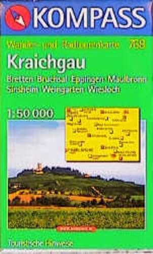 Kompass Karten, Kraichgau: Mit Radtouren. 1:50000 (KOMPASS Wanderkarte)