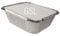 GSL 50 x No1 Small Aluminium Foil Takeaway Food Containers + 50 Lids