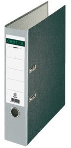 Centra Ordner A4 Wolkenmarmor 80mm grau