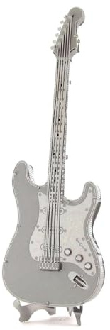 Fascinations MMS074 - Metal Earth 502730 - Electric Lead Guitar, lasergeschnittener 3D-Konstruktionsbausatz, 1 Metallplatine, ab 14 Jahren