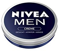 Nivea Men Creme im 5er Pack (5 x 30 ml), Hautcreme für Gesicht, Körper & Hände, pflegende Feuchtigkeitscreme mit frisch-maskulinem Duft