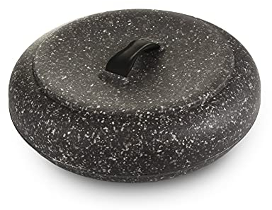 Dexas Extra Large Microwavable Tortilla Warmer, Granite Pattern