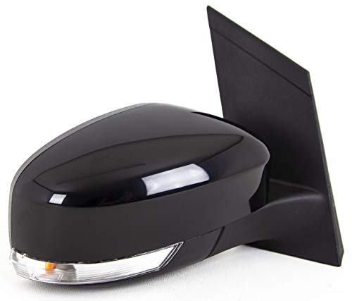 TVP Trade Vehicle Parts.co.uk Compatible With Door Wing Mirror Heated Electric Black Right O/S Ford Focus 2008-2011