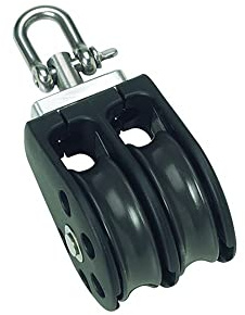 Double Block with Swivel - Plain Bearing (Size 2)