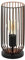 EGLO Tischlampe Roccamena, 1 flammige Vintage Tischleuchte, Nachttlischlampe Industrial aus Metall in Schwarz und Kupfer, E27 Fassung