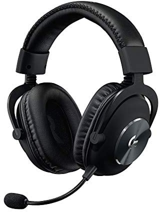 Logitech G PRO Casque Gamer Over-Ear, Transducteurs PRO-G 50mm, Aluminium, Acier et mousse à mémoire de fome, Confortable et Durable, pour les jeux Esports, PC / PS / Xbox / Nintendo Switch - Noir
