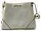 Michael Kors Nicole Large Triple Compartment Leather Crossbody Bag (Vanilla)
