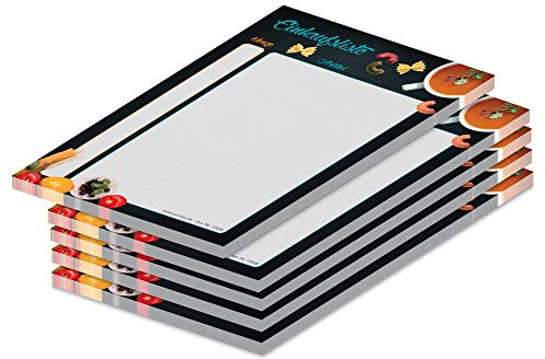 PRICARO Einkaufsliste Buon Appetito, A6, 5 Stück