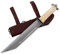 Wikinger Sax Typ Scrama mit Knochengriff inkl. Lederscheide