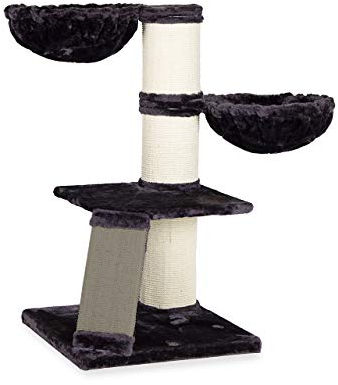 CanadianCat Company | Kratzbaum Regina | anthrazit-beige | ca. 100 x 100 x 108 cm