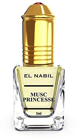 El Nabil - Princesse - Flacon d’huile parfumée pour femme - À base de musc - 5 ml