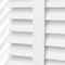 White Faux Wood Window Venetian Blind/Blinds - Easy Fit Child Safe Trimmable Shutters - 50MM Slats with Aluminium Headrail & Matching Facia (White, Width: 90cm / Length: 150cm)
