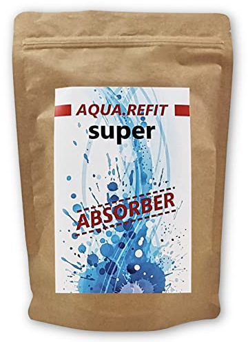 AQUA.REFIT plus Super Absorber Aufsaugen Wohnmobil Camping Toilette Chemie WC Boot Festival Zelten Urinal Urin KOT Flüssigkeit (500 g) 31,68 €/kg