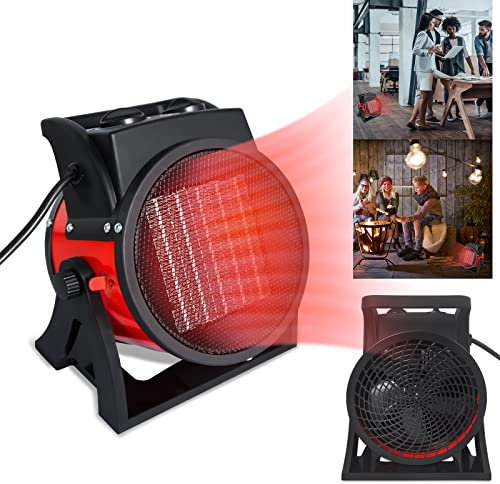 ACXIN 3000W Chauffage électrique PTC Chauffage d'appoint radiateur electrique Chauffage soufflant céramique avec protection contre la surchauffe pour salle de bain, chantier, atelier, garage