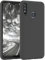 EAZY CASE Premium Silikon Handyhülle kompatibel mit Samsung Galaxy A20s, Slimcover mit Kameraschutz und Innenfutter, Silikonhülle, Schutzhülle, Bumper, Handy Case, Hülle, Softcase, Anthrazit
