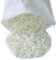 Nurtextil24 Latex Flocken Kissenfüllung 1kg 3kg 5kg Kissen Füllmaterial Bastelmaterial Plüschtiere Füllung Latex Schaumstoffflocken 1kg