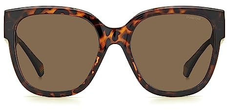 Polaroid Pld 6167/s 086/SP HAVANA Sunglasses Women's Polycarbonate, Standard, 55