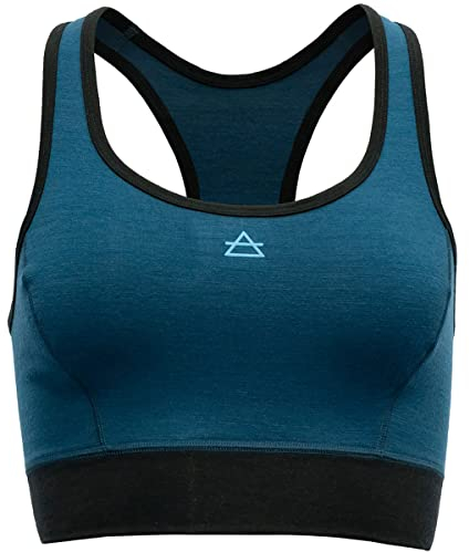 Devold Damen Berle Merino Bra Sport-BH, Flut, L