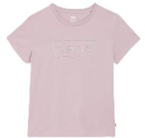 Levi's Femme The Perfect Tee T-Shirt, Shimmer BW Keepsake Lilac, S