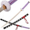 ACTASITEMS Japanisches Zoro Schwerter Anime Cosplay Holzschwert - 104cm,Trafalgar Law Katana-Lila