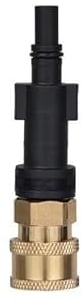 Hochdruckreiniger männlicher Adapter G1/4 Zoll Schnellverschluss-Anschlussdüse für Parkside Reinigungsmaschine