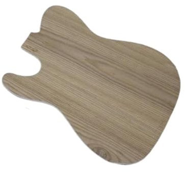 Der Projekt-Bausatz Für Eine E-Gitarre Für Selbermachen Enthält Sämtliches Zubehör Und Einen Eschenkorpus E-Gitarren-Teile zum Selbermachen