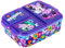 Zawadi Global Minnie Mouse Kids Childrens Multi Compartment Rectangular School Travel Lunch Food Box Sandwich Bento Container, BPA Free