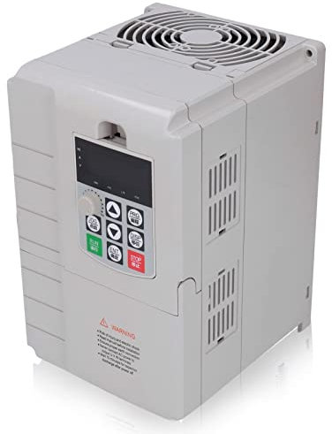 Variateur de Fréquence 7,5 KW, Onduleur VFD 32 A monophasé 220 V à 3 Phases 380 V pour Contrôle de Vitesse du Moteur de Broche