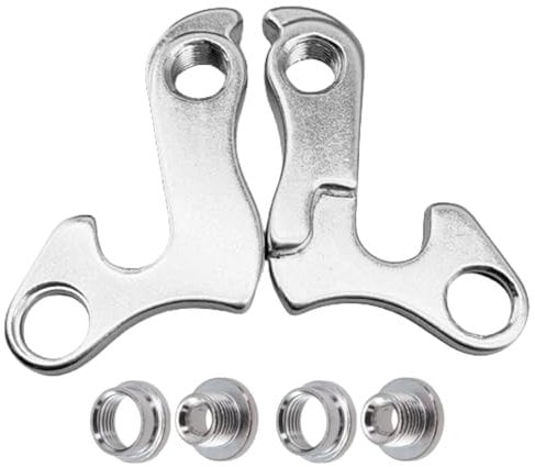 Rear Derailleur Hanger Alloy Bike Rear Tail Hanger Rear Gear Mech Derailleur Hanger Hook Drop Out Adapter Bicycle Tail Hook Screw Cycling Replace Part