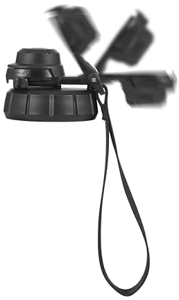 hydro2go ® 1-Klick Sportdeckel für Trinkflaschen aus Edelstahl und Glas - 350ml, 500ml, 1000ml