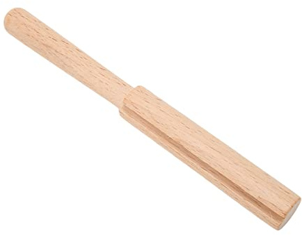 Outil de Coupe-Crochet à Loquet, Coupe-Fil de Fil en Bois pour la Fabrication de Tapis, Artisanat au Crochet avec Manche en Bois de Hêtre, 2 X 19 Cm, Portable et, pour les