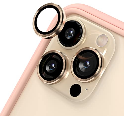 RhinoShield Kameraprotektoren für iPhone 13 Pro Max / 13 Pro | Bruchsicher, hohe Transparenz, kratzfest, präzise Passform, Montagewerkzeug inklusive