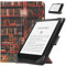 HGWALP Custodia universale per 6.8-7 pollici eReaders, sottile PU Custodia Cover con supporto compatibile con 6.8 pollici 7 pollici Kindle Paperwhite/Kobo/Voyaga/Lenovo/Sony eReaders-Library