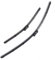 Auto-Wischerblätter Wischerblätter for die vordere Linkslenkung, passend for Audi A4 B8 B9 Allroad 2008–2023, Windschutzscheibe, Fenster, Auto-Regenbürste, 61cm + 50,8cm Car Windscreen Wiper