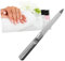 Healeved Raspa Per Unghie Acciaio Inossidabile Doppia Faccia Strumento Manicure Professionale Per Unghie Naturali e Artistiche Design Ergonomico e Leggero Per Uso Domestico e Saloni