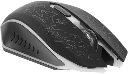 HOMOBABE Souris De Jeu sans Fil RGB pour Ordinateur Portable Bureau Dortoir avec Batterie Segments