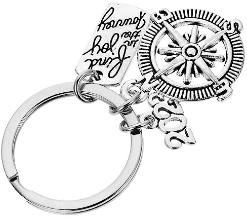 Healeved Reise Schlüsselanhänger Mode Dekor Für Taschen Schlüssel Vielseitiges Geschenk Für Reisende Und Ruheständler Praktische Anhänger Mit Ring Für Müheloses Anbringen
