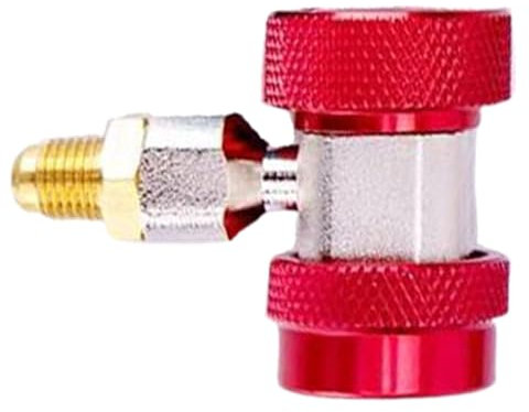 Adaptateur R134a Raccords - Connecteurs Rapides pour Climatisation Auto,Connecteur Étanche et Précis pour Systèmes de Climatisation Automobile et Camping-Car - Efficacité Optimisée