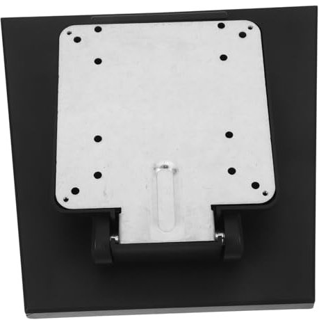 Homoyoyo Base de televisión Soporte Vertical para monitores Soporte de televisión Alto Mesa de Monitor Soporte de Escritorio con Brazo para Monitor Soporte de TV de Pared Planchar Negro