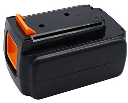 TECHTEK Battery 1500mAh compatible with [Black & Decker] 40V MAX 12 in Cordless Chainsaw, 40V MAX 22 in Cordless Hedge Trimmer, 24 POWERCUT Hedge Trimmer, 24 inch 20 Mower, High Performance Chainsaw