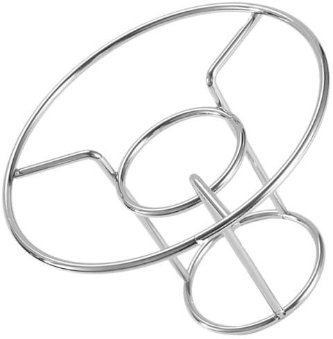 OSALADI Multifunktionaler Edelstahl Hähnchenbräter mit Abnehmbarem Bratrost Tragbarer Geflügelhalter für Grill und Backofen Geeignet für Truthahn Huhn und Gans Outdoor BBQ Zubehör