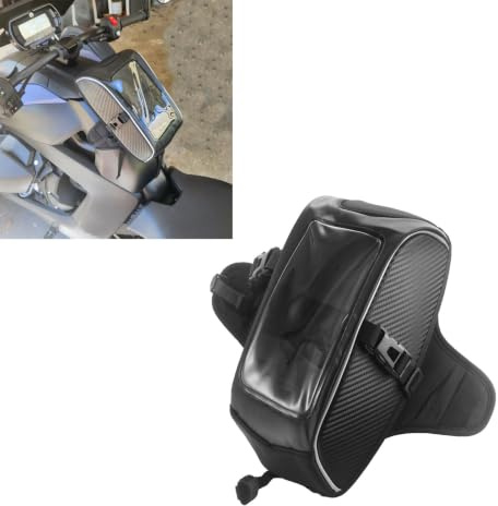SAMTN Tankrucksack mit Handyhalter 219400762 für Can-Am Ryker 600 900 Rally 2019–2022, Zubehör und Handytasche mit Touchscreen-Zugang, Alltags-Aufbewahrungskoffer