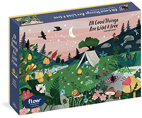 All Good Things Are Wild and Free - 1,000-Piece Puzzle (Flow)