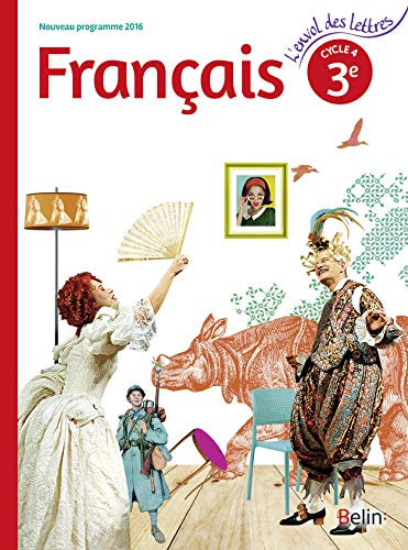 Français 3éme livre de l'élève - Grand format - Nouveau programme 2016