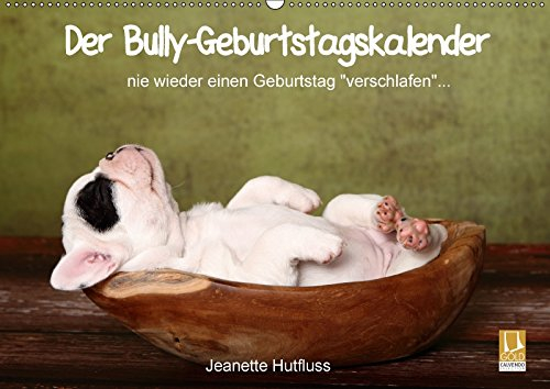 Der Bully-Geburtstagskalender - nie wieder einen Geburtstag verschlafen... (Wandkalender immerwährend DIN A2 quer)