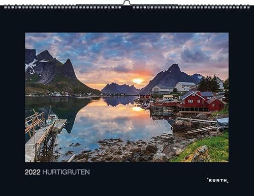 Hurtigruten 2022: Wandkalender