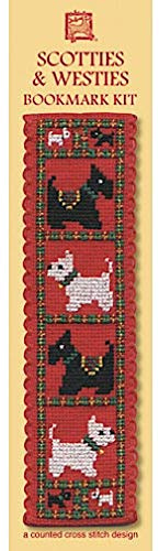 Textile Heritage Collection Cross Stitch Bookmark Kit - Scotties & Westies